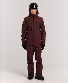 Heren ski-jas rood