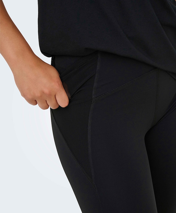 ONPRYA-3-POSH HW PCK dames tights zwart