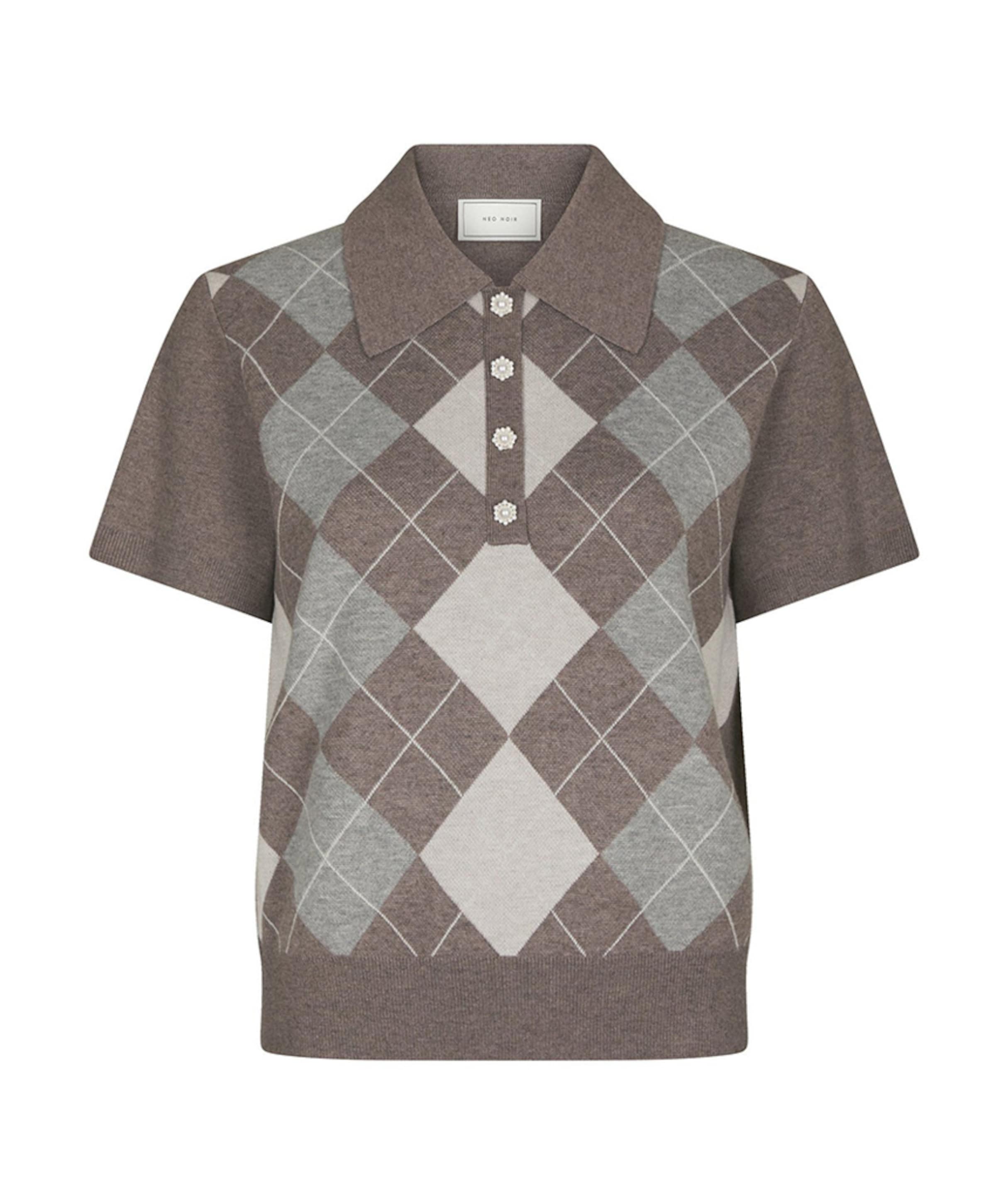 Dames polo beige