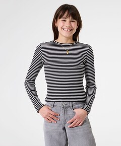 Meisjes longsleeve zwart