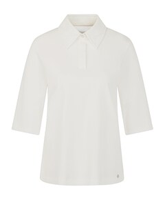 Dames polo ecru
