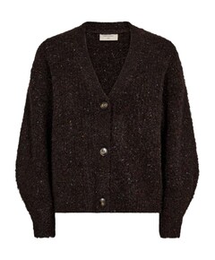 Dames vest bruin