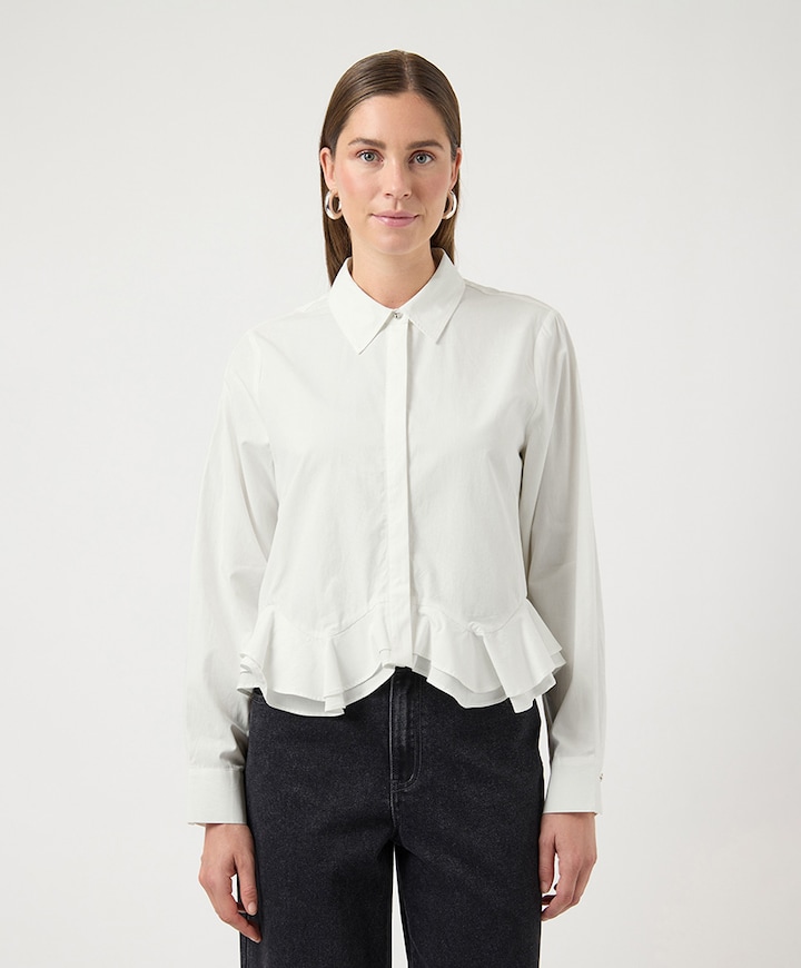 Dames blouse wit