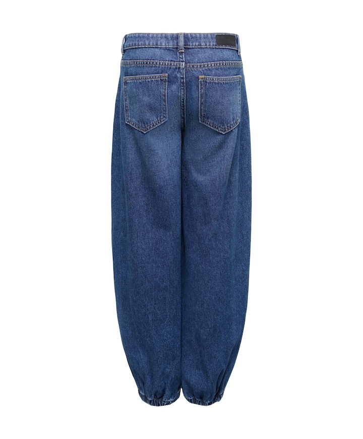 KOGFAYBI MW BALLOON DNM AKM meisjes jeans blauw