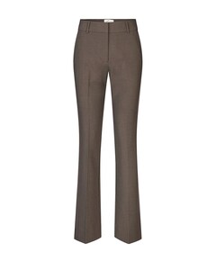 CLARAFV 826 MUD BROWN MELANGE dames pantalon bruin