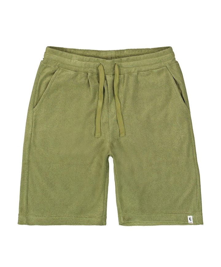 P263725 meisjes korte broek groen