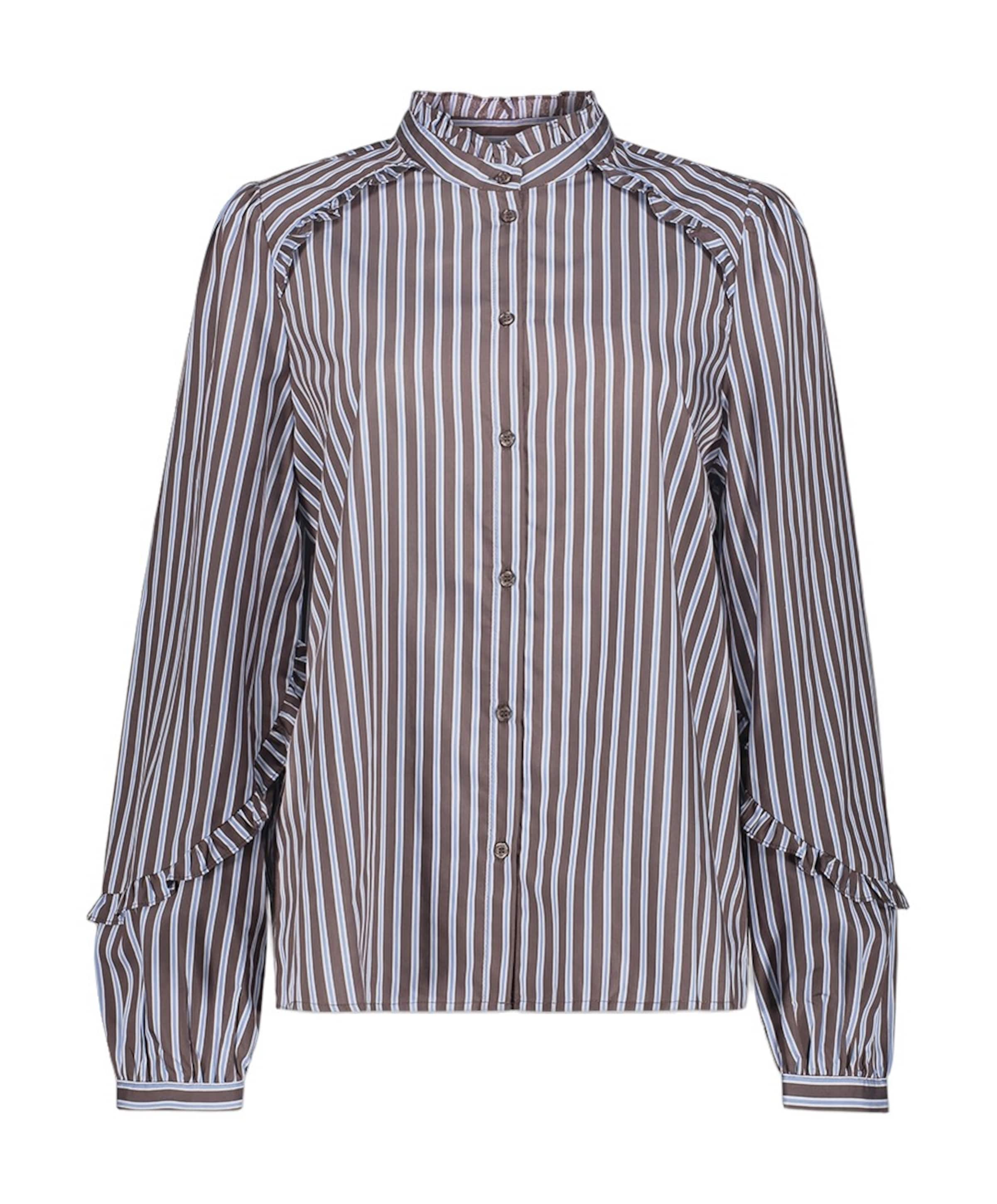 Dames blouse blauw
