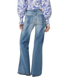 Vic Bootcut dames jeans blauw
