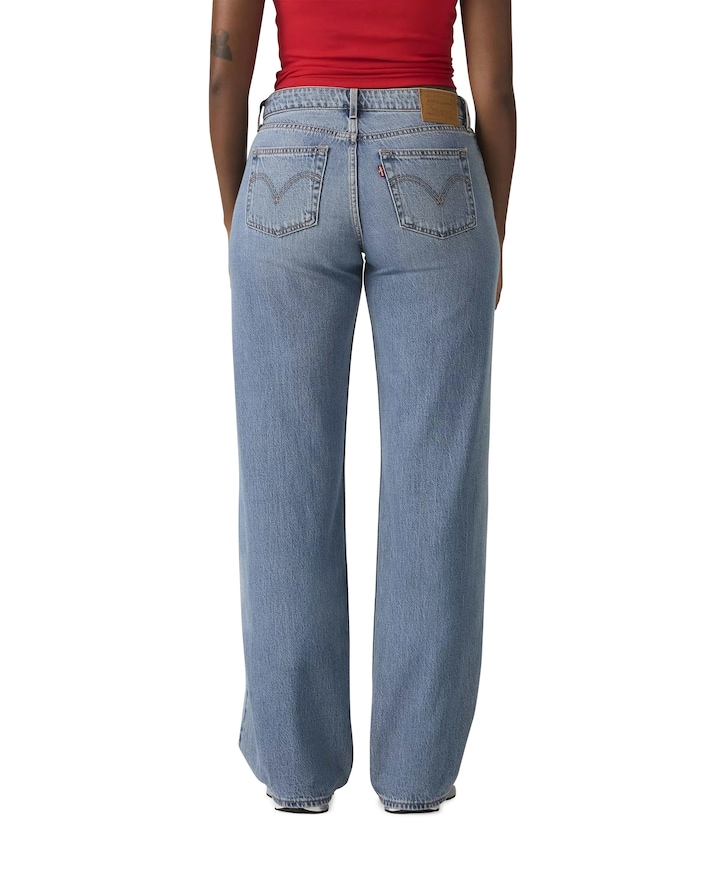 LOW LOOSE GOOD GRADES TENCEL dames jeans blauw