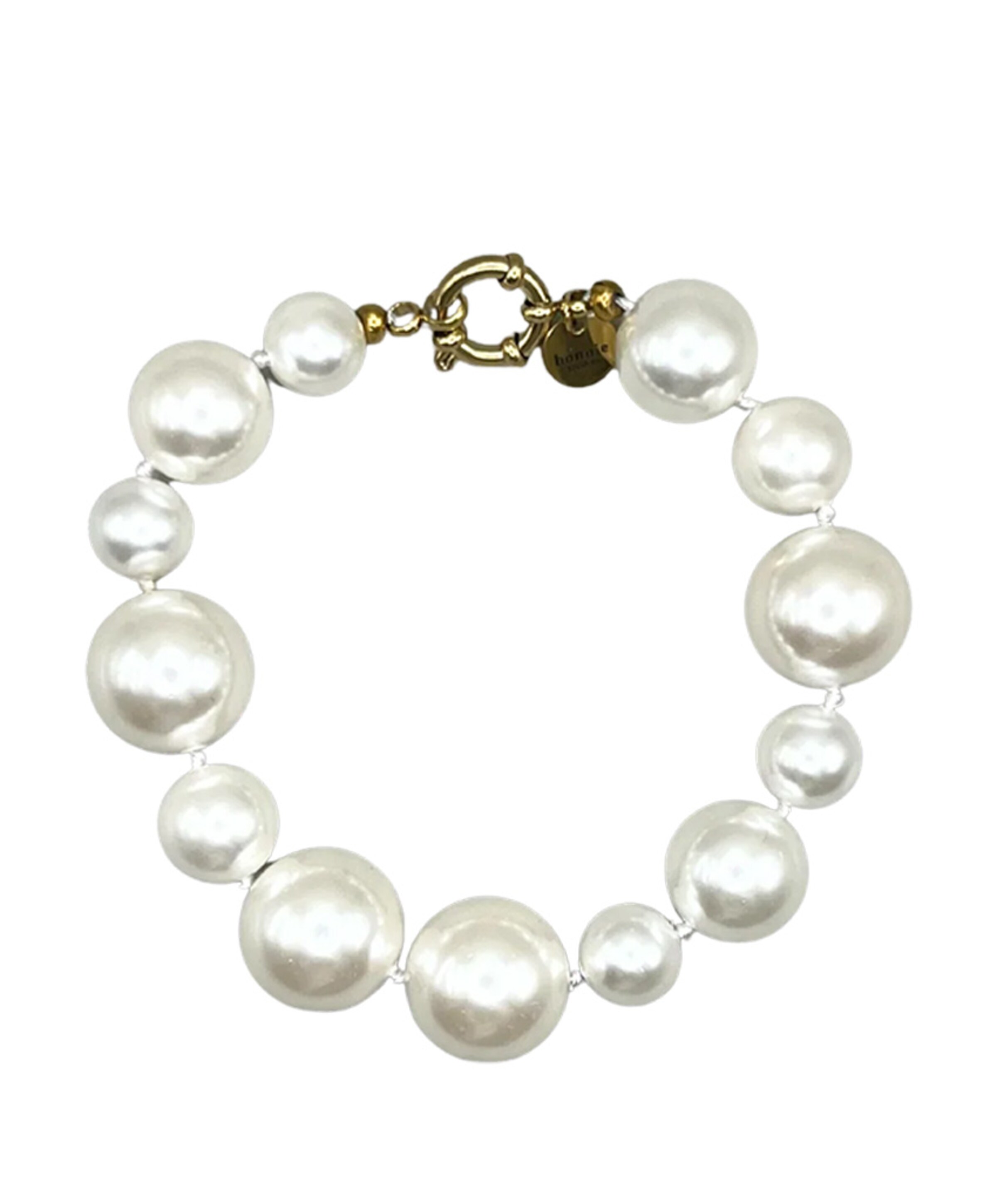 Dames armband wit
