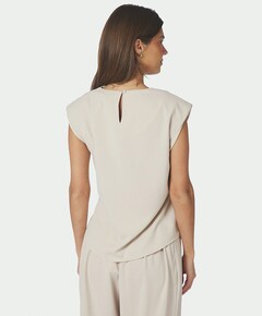 Dames top ecru
