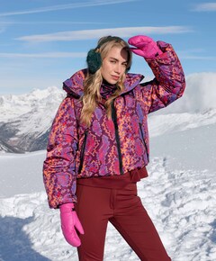 Dames ski-jas roze