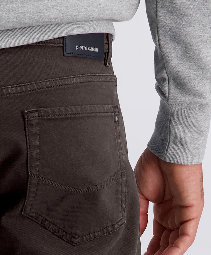 PC-Lyon heren jeans bruin