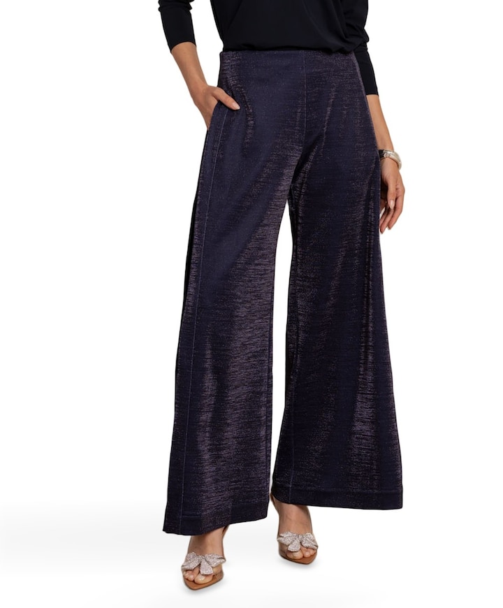 Ossi dames broek blauw