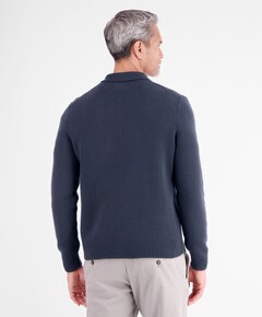 Heren vest blauw
