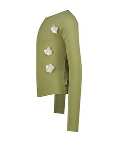 Meisjes longsleeve groen