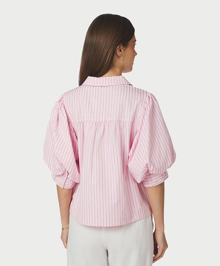 Dames blouse roze