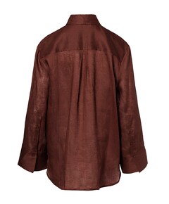 Dames blouse bruin