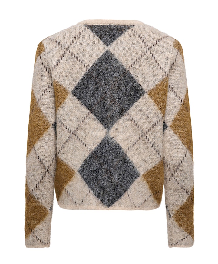 Dames vest beige