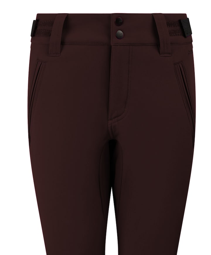 PRTRELOLE snowpants dames skibroek bruin