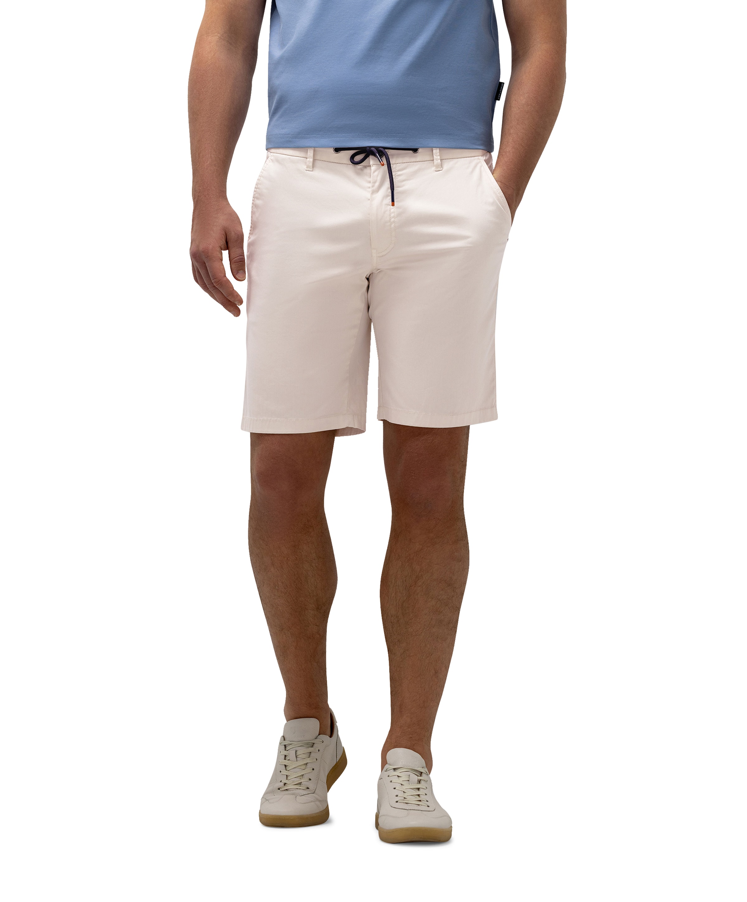 Bermuda Plain heren korte broek ecru