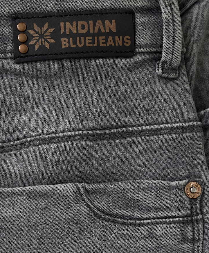 Wide Fit Grey meisjes jeans grijs