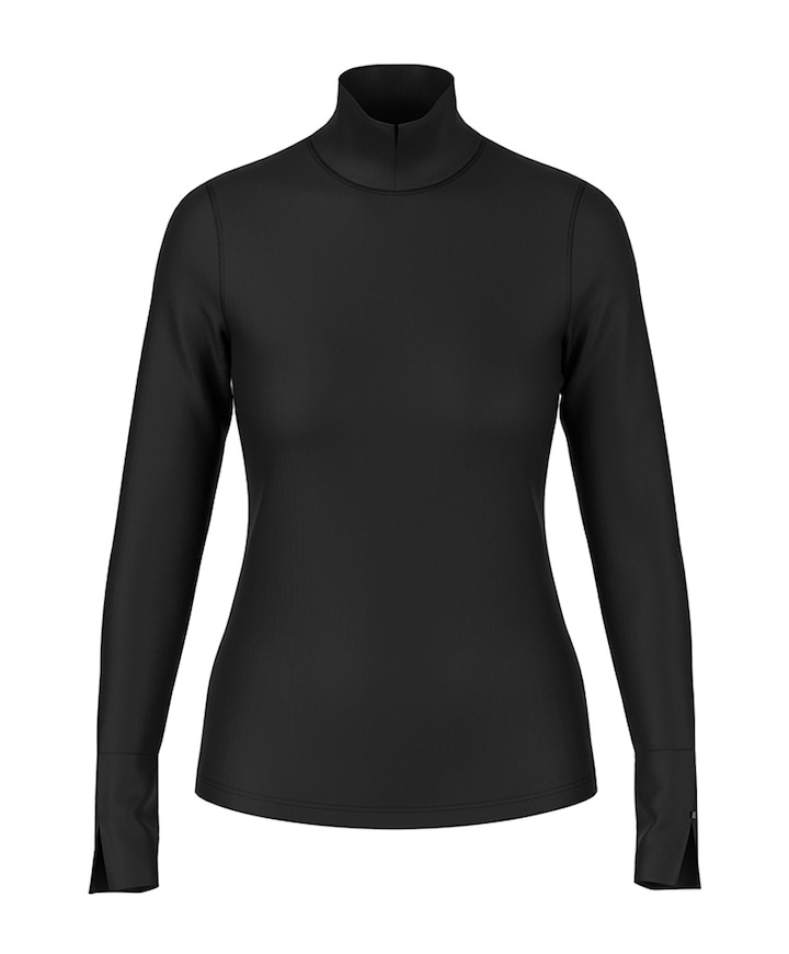 Dames longsleeve zwart