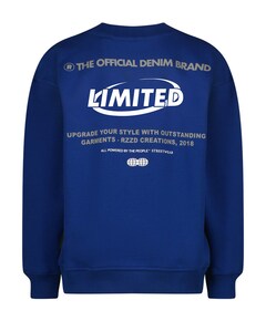 Jongens sweater blauw