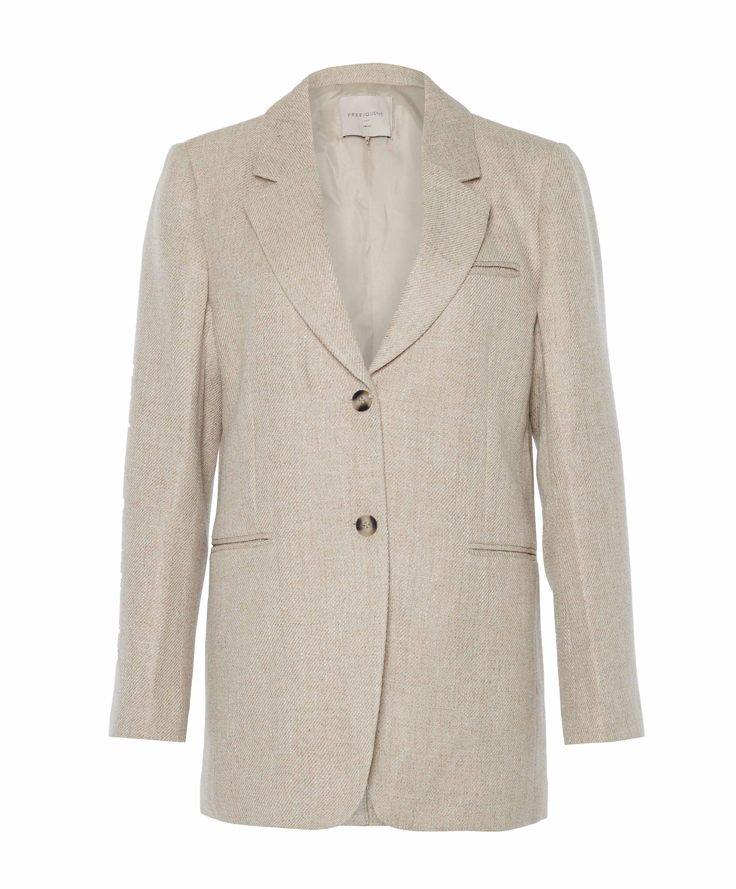 Dames blazer beige