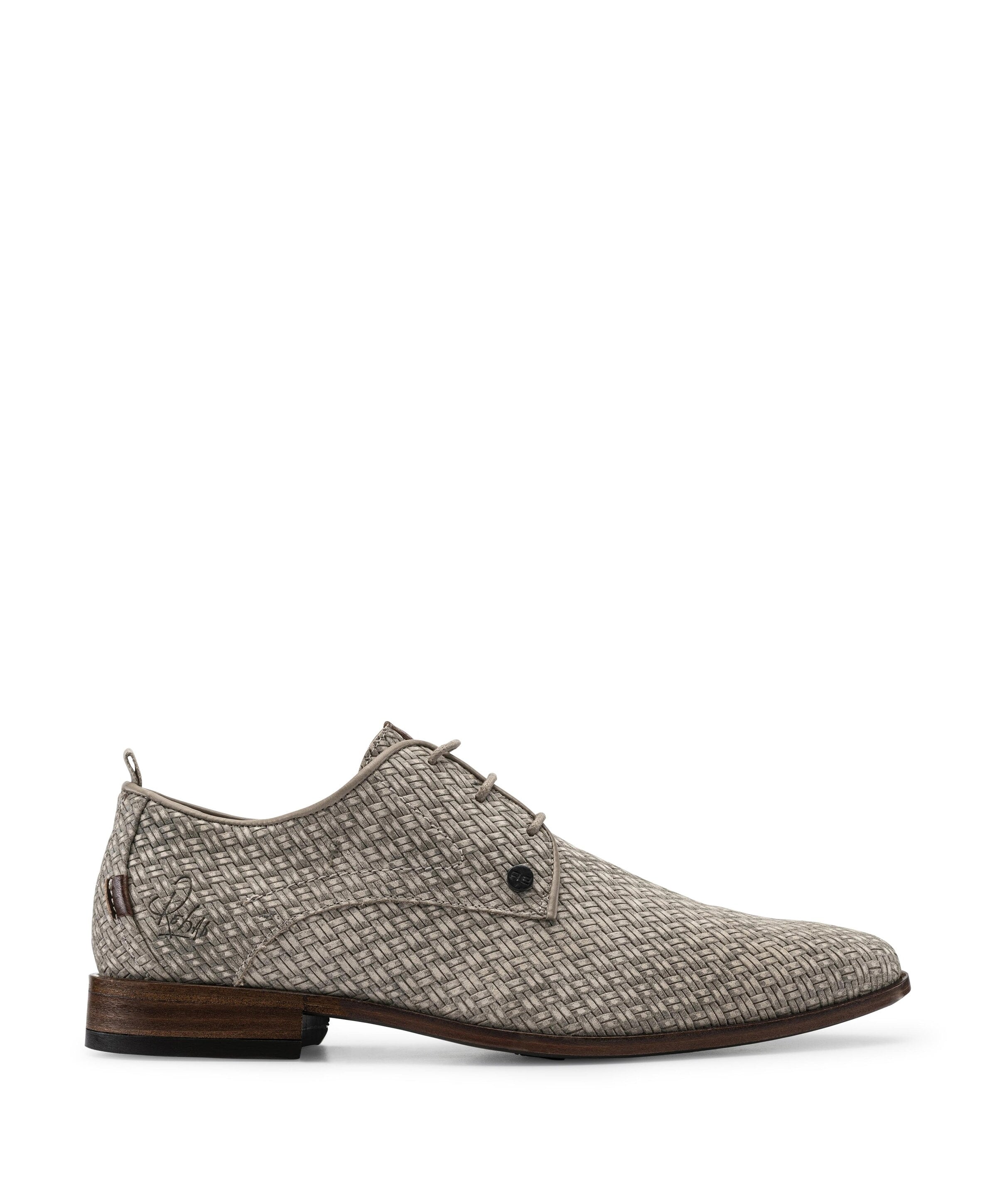 Greg braid heren veterschoenen beige