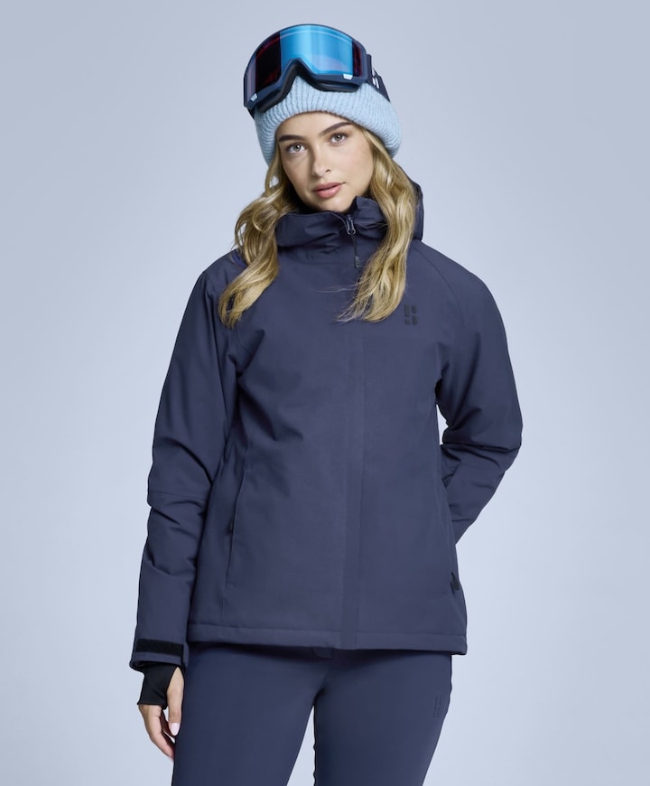 Dames ski-jas blauw