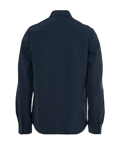 Heren overshirt blauw