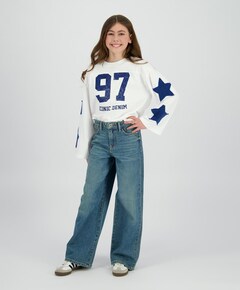 Meisjes longsleeve wit