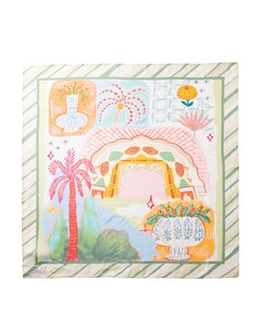 Dames sjaal multicolor