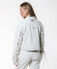 Dames spijkerjas  beige