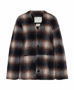 Dames vest bruin