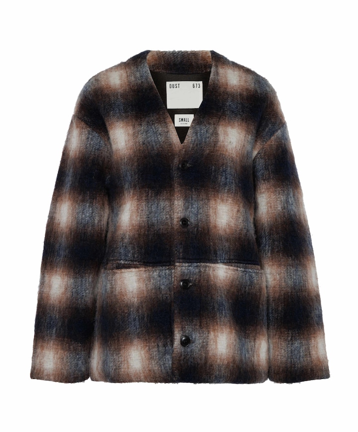 Dames vest bruin