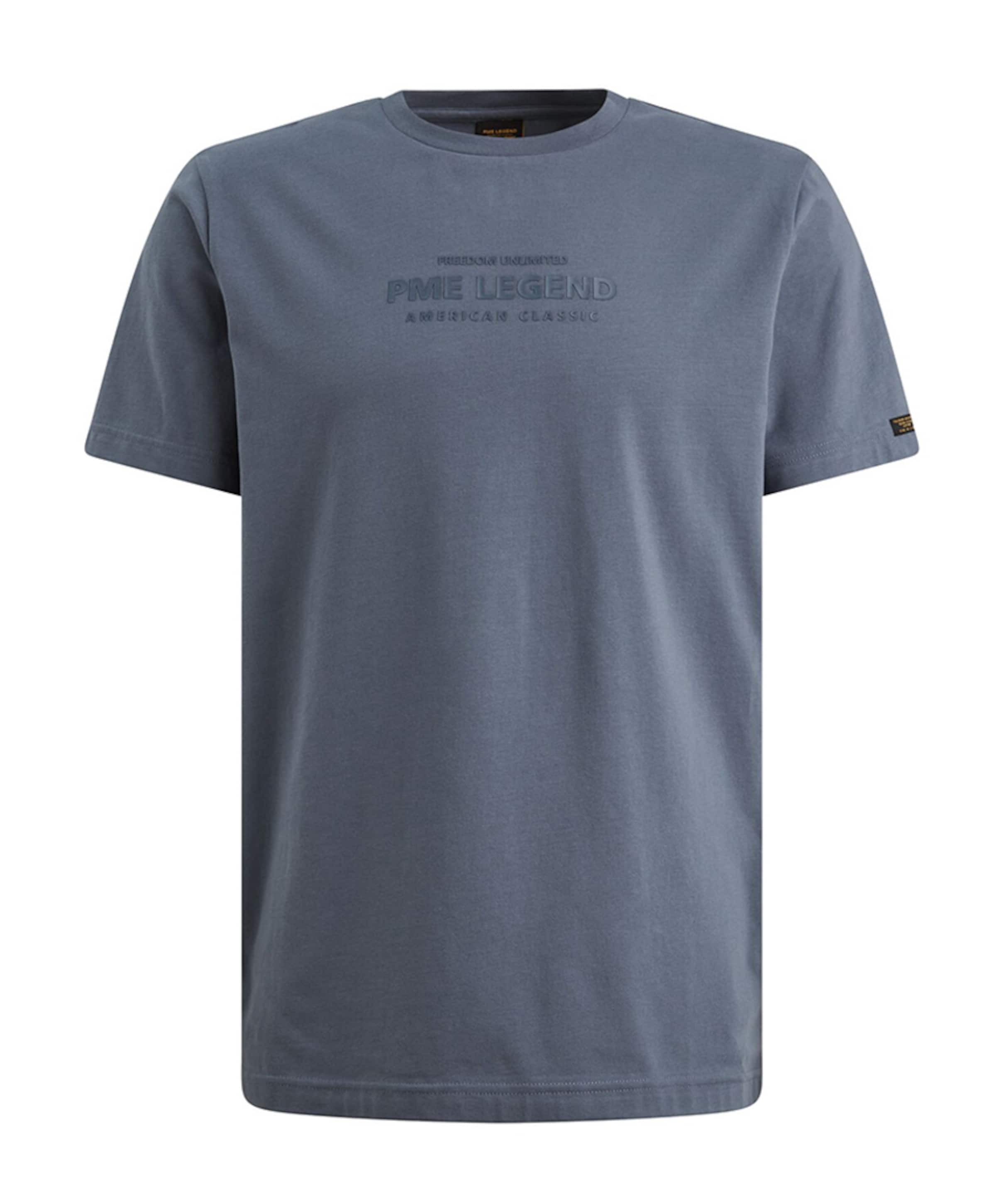 Heren T-shirt blauw