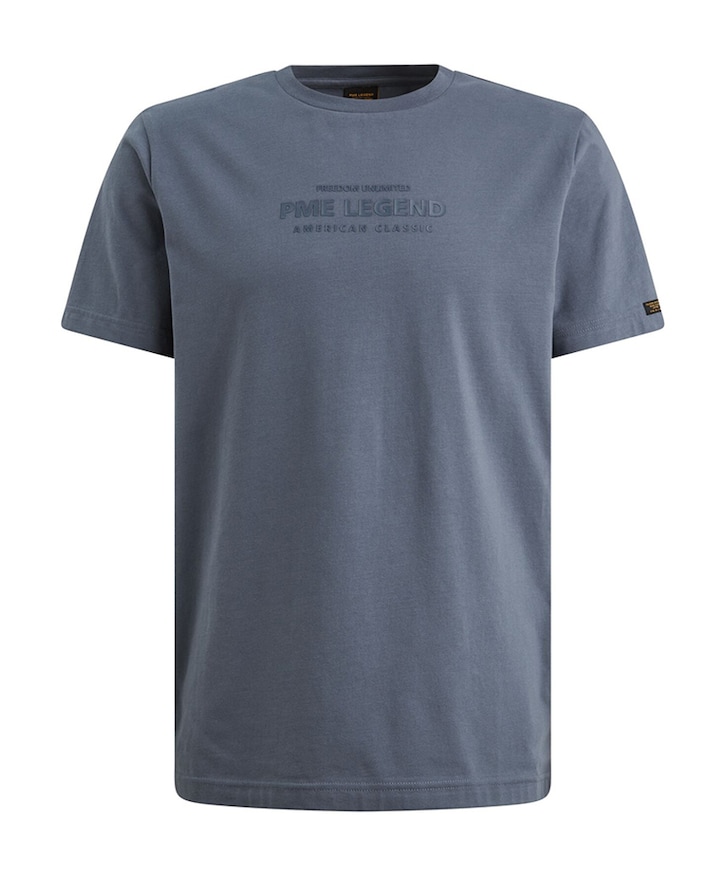 Heren T-shirt blauw