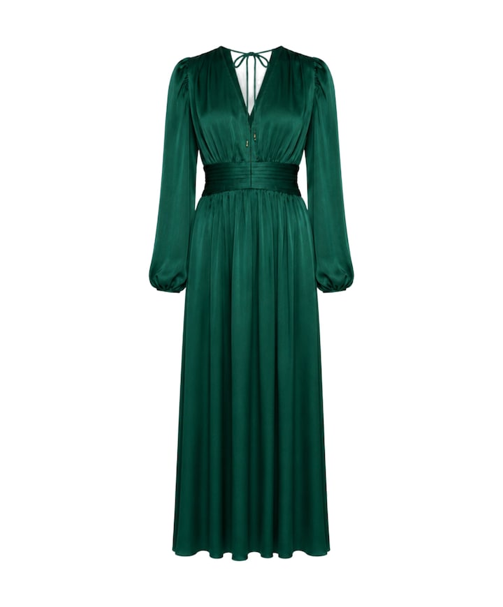 Dames jurk groen