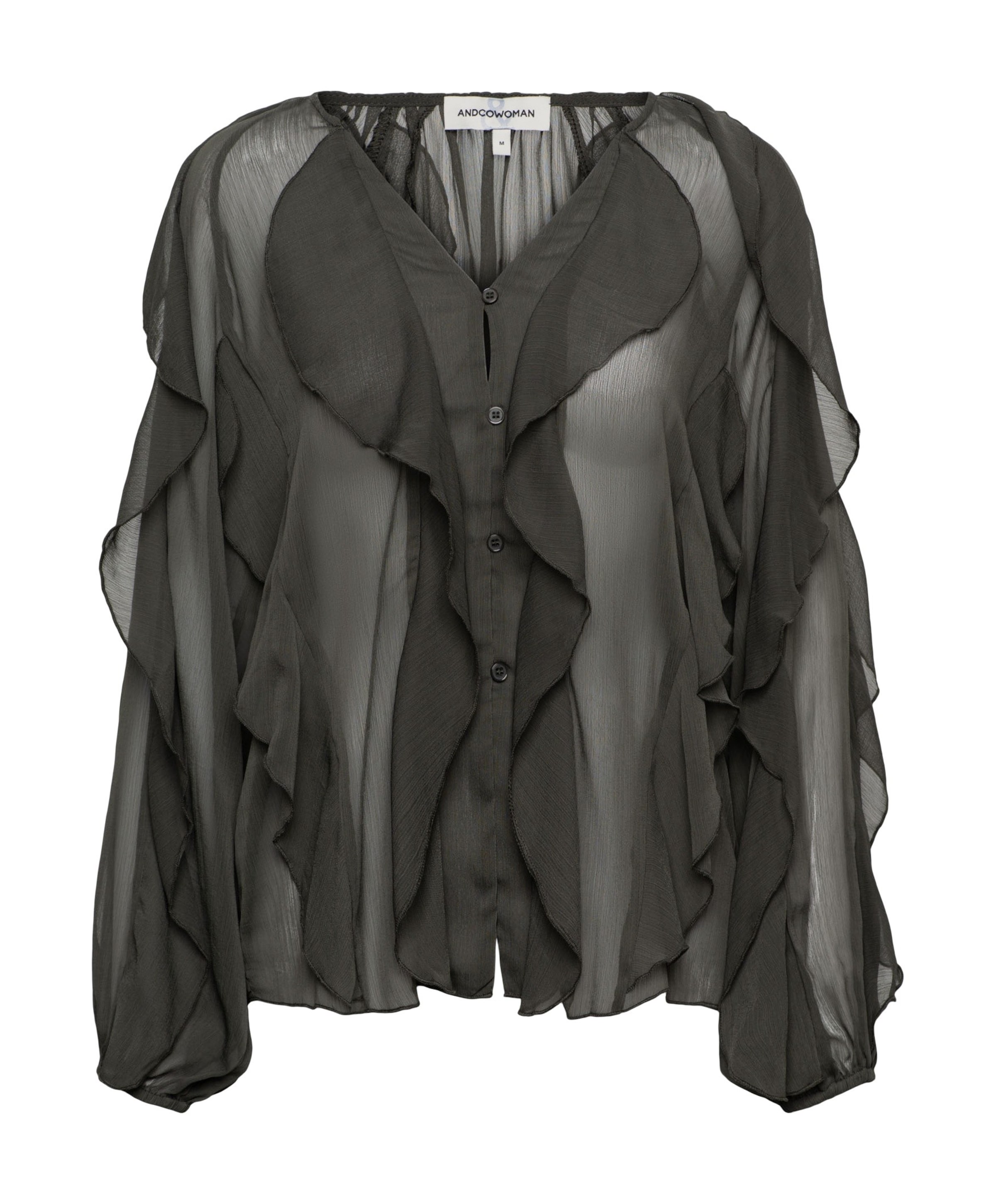 Dames blouse groen
