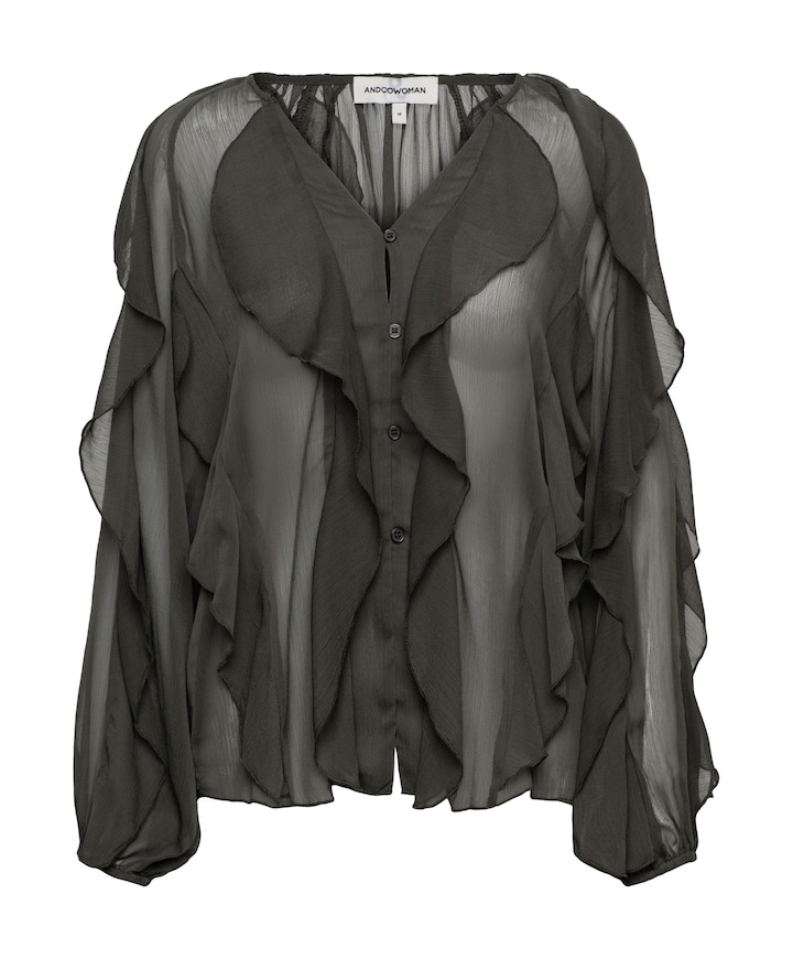 Dames blouse groen