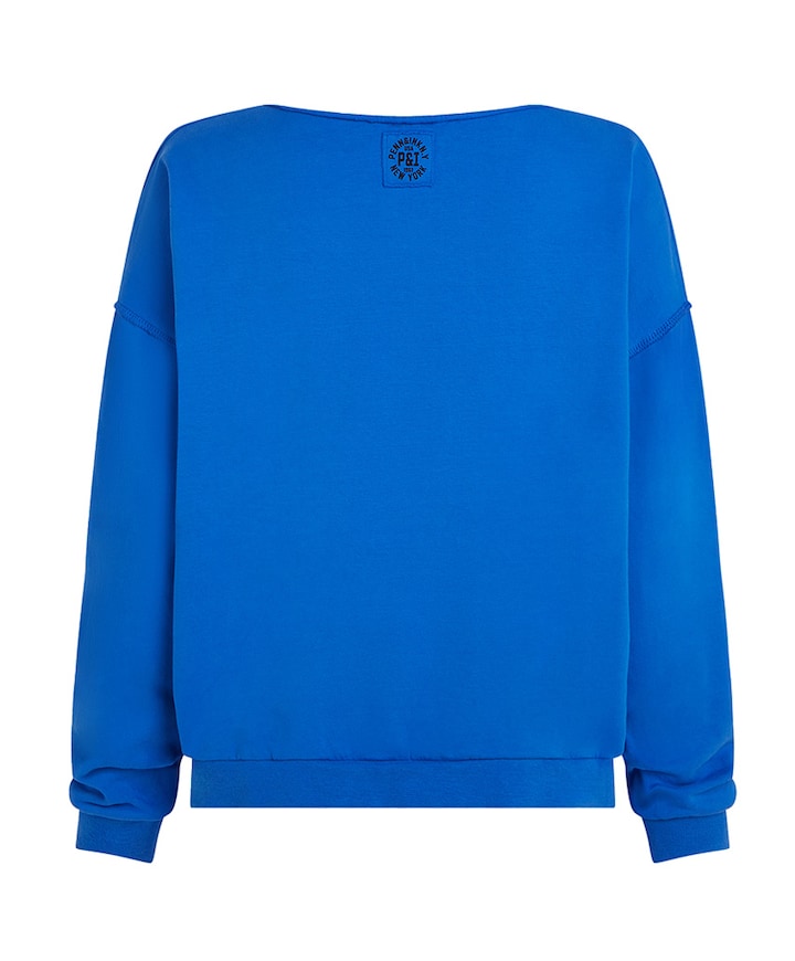 Dames sweater blauw
