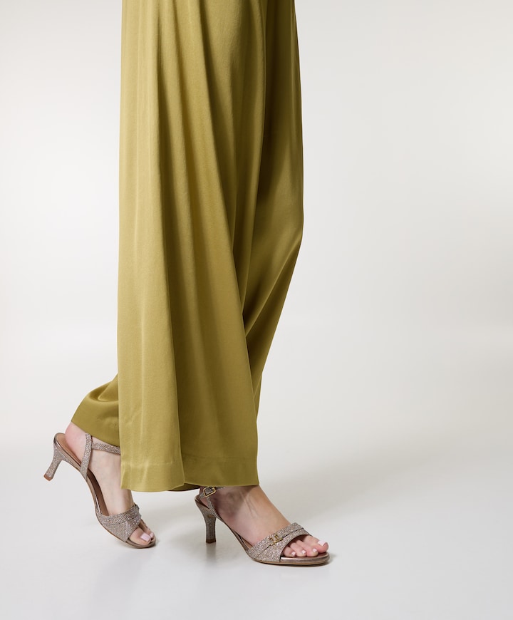 Nabur dames sandalets goud