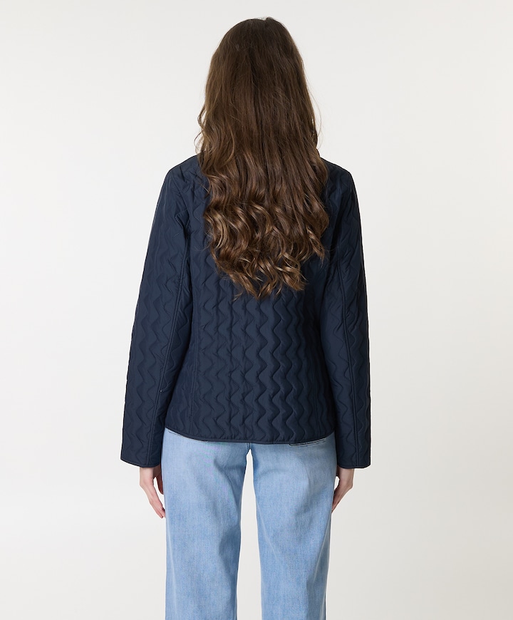 Dames jas blauw