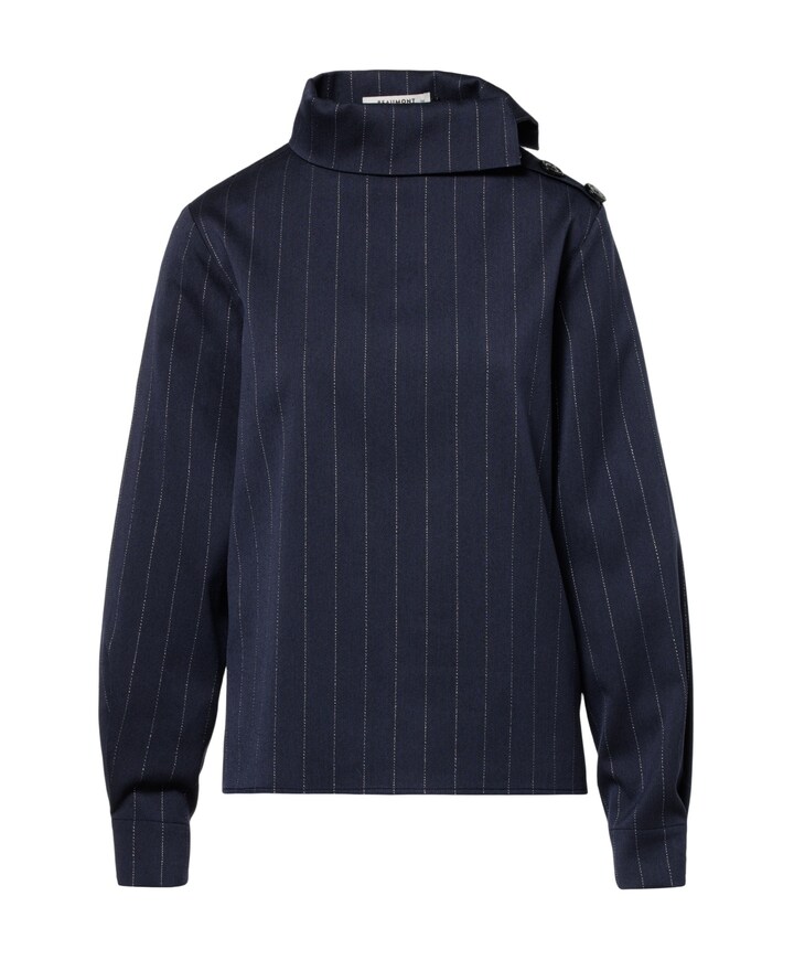 Dames blouse blauw