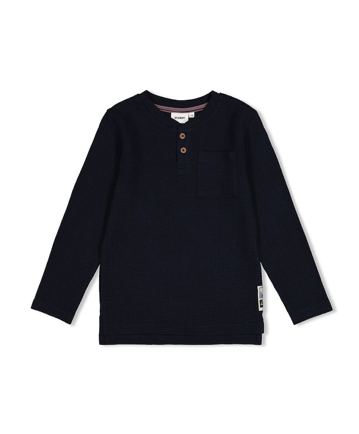 Jongens longsleeve blauw