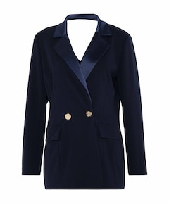 Dames blazer blauw