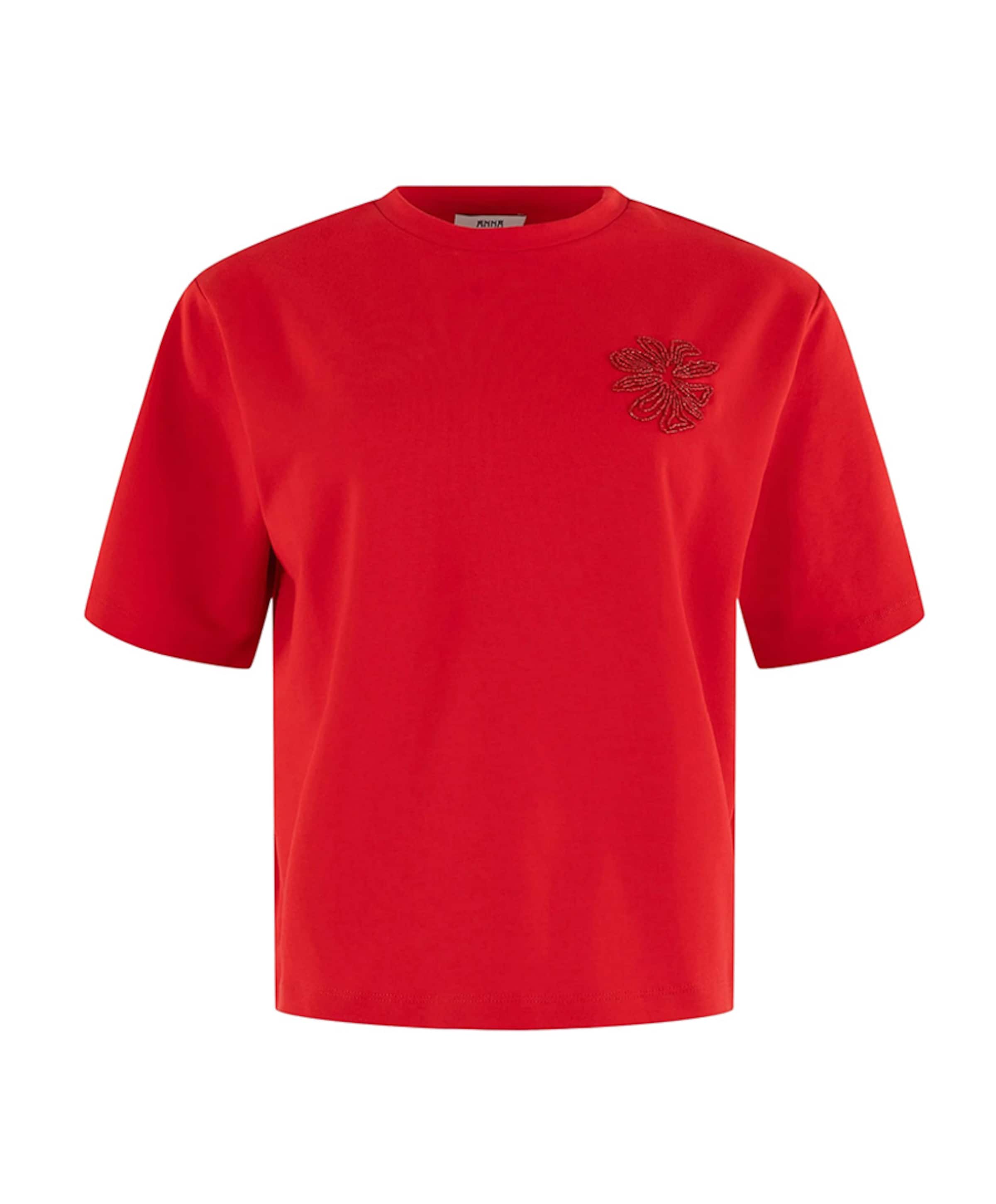 Dames T-shirt rood
