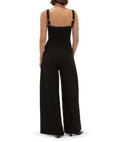 CHANA dames jumpsuit zwart